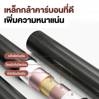 ราวตากผ้า 2 ชั้น ราวเเขวนผ้าเหล็ก โครงเหล็กเเข็งเเรง ราวแขวน ตากผ้าคอนโด รับน้ำหนักได้เยอะ ไม่เป็นสนิม