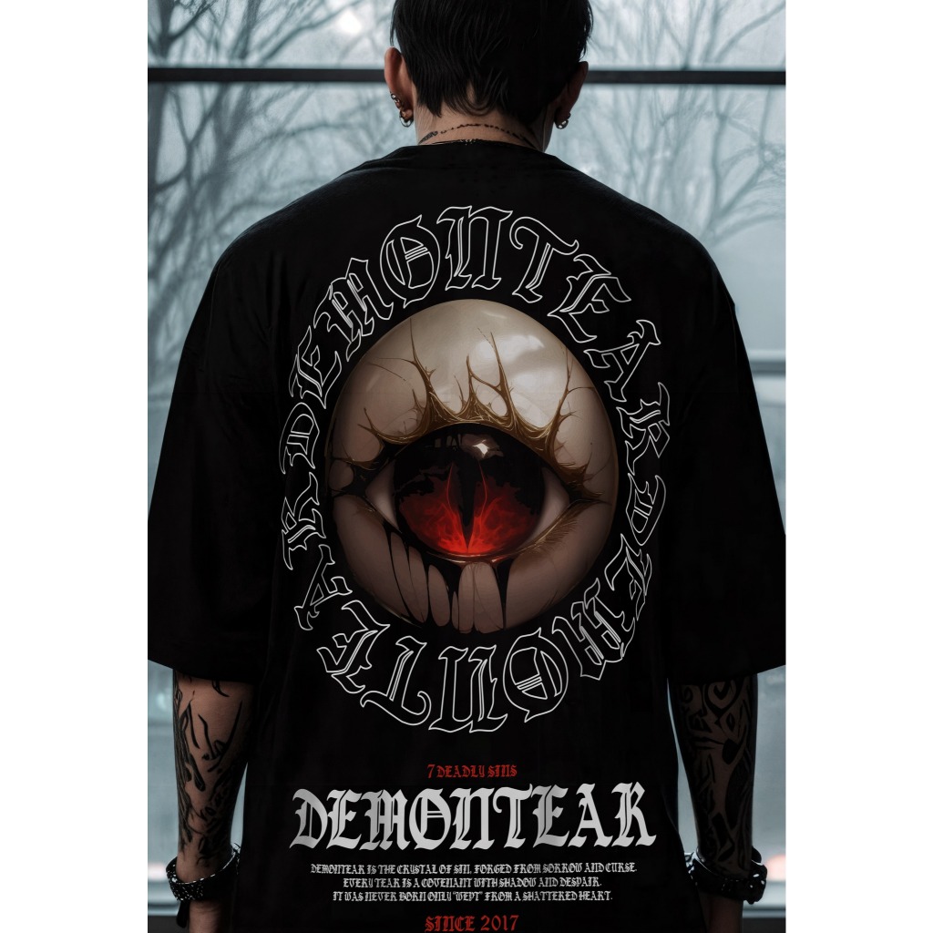 เสื้อ DemonTear " DEMONTEAR SINCE 2017  "