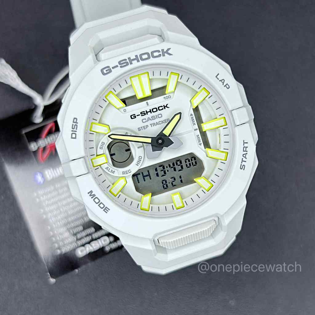 Casio G-Shock นาฬิกาข้อมือผู้ชาย สายเรซิ่น รุ่น GBA-950-7A - สีเบจ