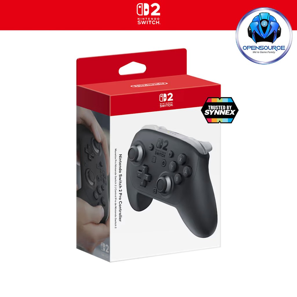 [พร้อมส่ง สต๊อกไทย มีหน้าร้าน]NINTENDO: จอย Pro Controller 2 Synnex (Black / Xenoblade / Smash / Spl