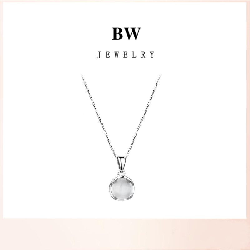 Jewelry สร้อยคอ สร้อยคอผู้หญิง ใส่อาบน้ำได้ สร้อยหินนำโชค สร้อยคอเพชร ✨BWX032 ของขวัญให้แฟน