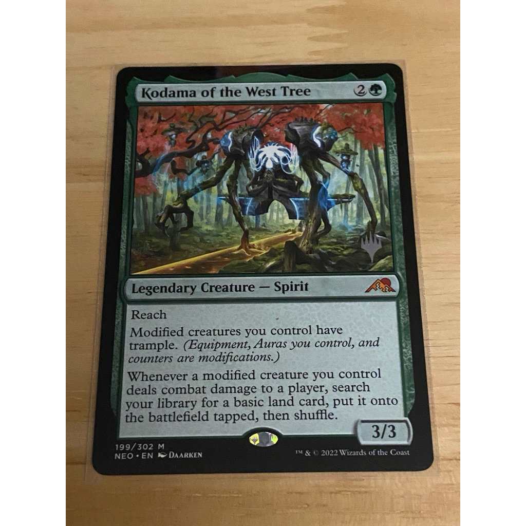 [MTG][NEO] Promo Pack: Kodama of the West Tree (Promo Pack) การ์ดแท้ Magic The Gathering