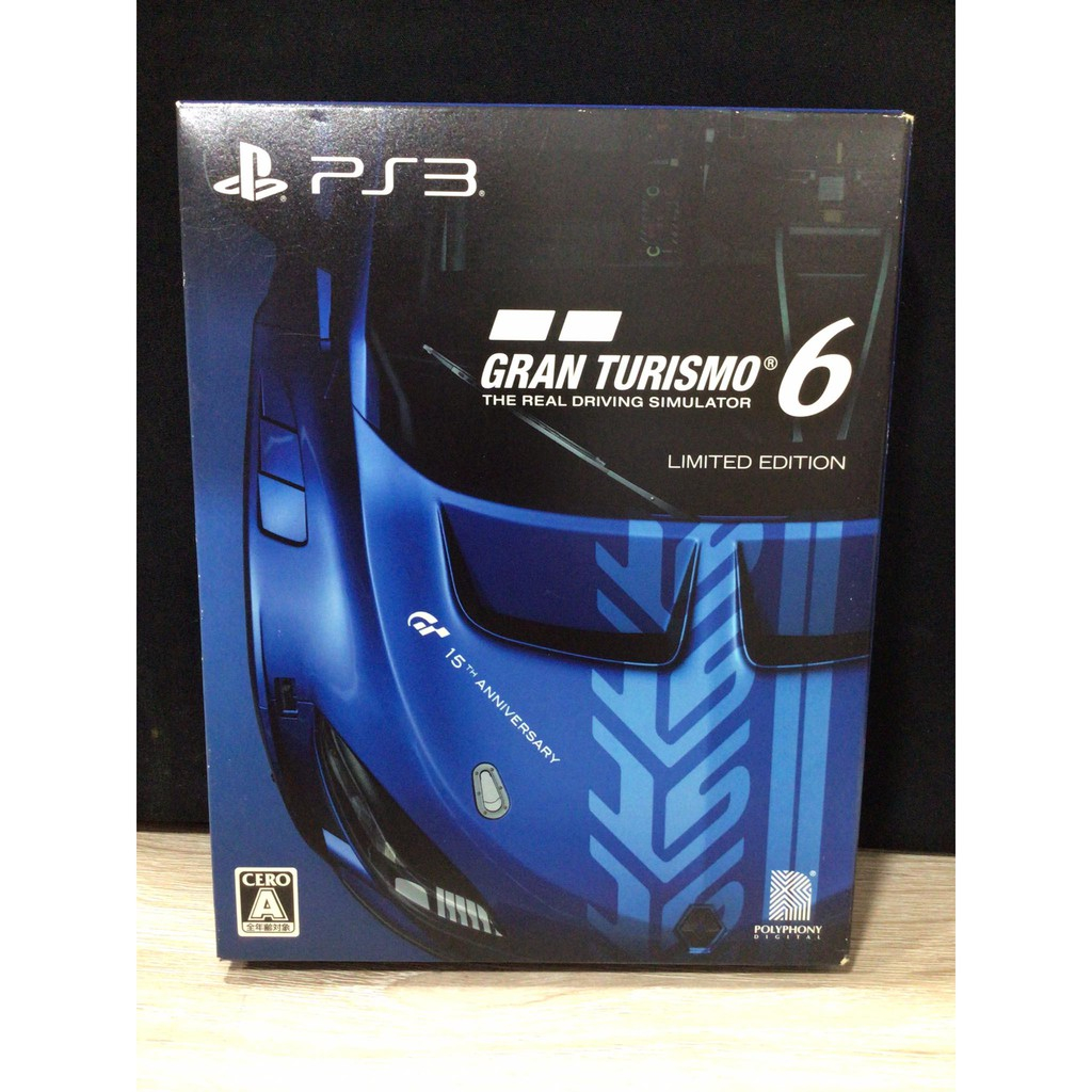แผ่นแท้ [PS3] Gran Turismo 6 - Limited Edition Boxset (Japan) (BCJS-37015) GT