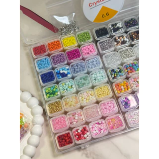 SuperSet ลูกปัด 56สี ,28สี ครบชุดDiy