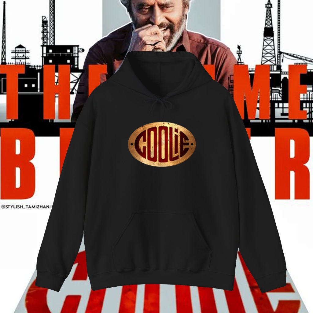 SUPERSTAR RAJINI Hoodies coolie แฟชั่น Hoodies เหมาะสำหรับทั้งชายและหญิง soft and comfortable M-3XL