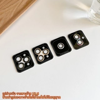 สำหรับ iphone i17 17air 17pro 17promax ฟิล์มกล้อง พร้อมกรอบ ติดง่าย 16 promax 15 promax 14 promax 13 promax 12 promax