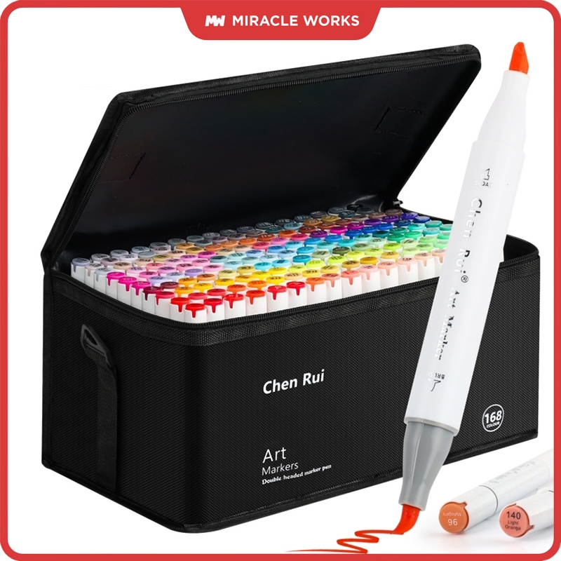 MW Chenrui ปากกามาร์คเกอร์ Marker ปากกาเมจิก ปากกาวาดภาพ ชุด สำหรับการวาดภาพแบบมืออาชีพ
