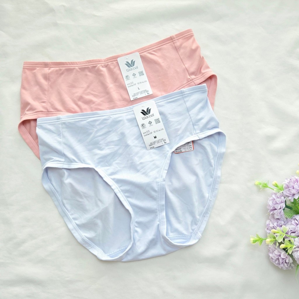 WACOAL รุ่นใหม่ล่าสุด (WU3457) กางเกงชั้นใน ทรงครึ่งตัว เนื้อผ้านุ่มลื่น