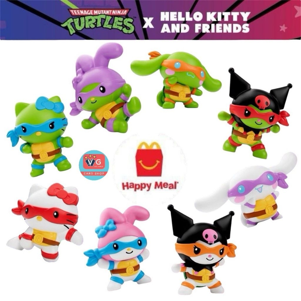 ครบชุด TMNT x Hello Kitty® and Friends Happy Meal Thailand
