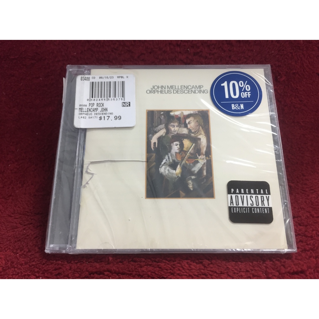CD John Mellencamp* – Orpheus Descending สภาพตามปก B96-18