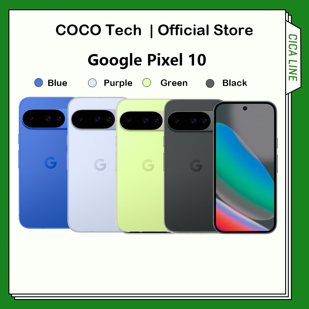 Google Pixel 10 Google Tensor G5 6.3 inch Actua OLED Screen 120Hz 4970mAh Battery 30W