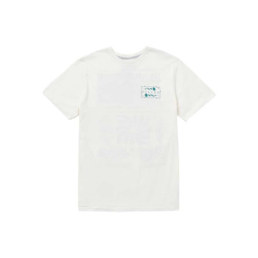 Volcom เสื้อยืดแขนสั้นสำหรับผู้ชาย Mens System Error Short Sleeve Tee 244 A5032402-OFW