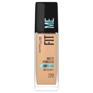 เมย์เบลลีน ครีมรองพื้น ฟิต มี แมท ลิควิด ฟาวเดชั่น MAYBELLINE FIT ME FOUNDATION MAT PORELESS