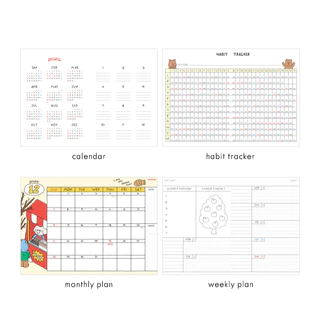 2026 My Buddy Diary ไดอารี่รายสัปดาห์มายบัดดี้ ลิขสิทธิ์แท้ Dailylike – [weekly] - (FREE Sticker!)