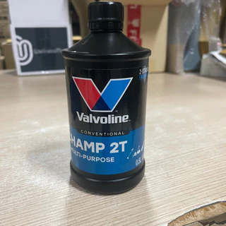 ยกลัง!! วาโวลีน Valvoline Champ 2T ขนาด 0.5 ลิตร (บรรจุ 12 ขวด) เป็นน้ำมันเครื่องสำหรับเครื่องยนต์ 2 จังหวะ