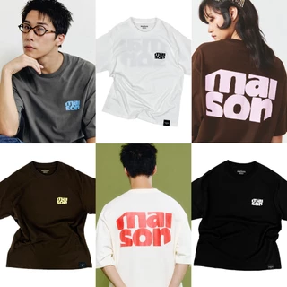 maison KEEPS | The Oversized Box Logo Tee | Unisex | เสื้อยืด oversized ผ้านุ่มพิเศษ