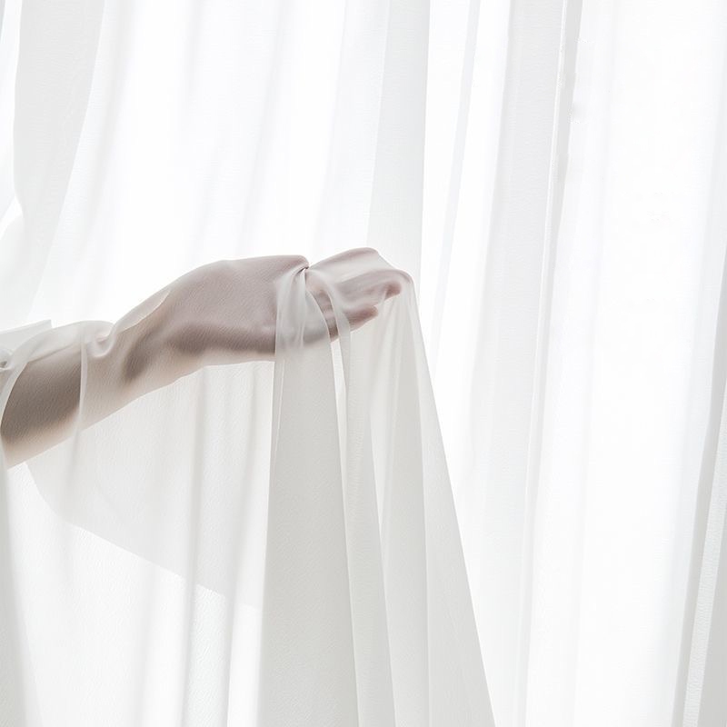 แนะนำ ผ้าม่าน ผ้าม่าน ม่านโปร่งแสงสีขาว สไตล์มินิมอล ผ้าม่านตีนตุ๊กแก ผ้าม่านประตู ไม่ต้องเจาะผนัง ราคาพิเศษ มีเก็บเงินปลายทาง