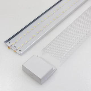 โคมไฟติดเพดาน-ผนัง รุ่นรางคู่ สว่างมากพิเศษ โคมไฟหน้าเรียบ IWC-SET-LED รางคู่