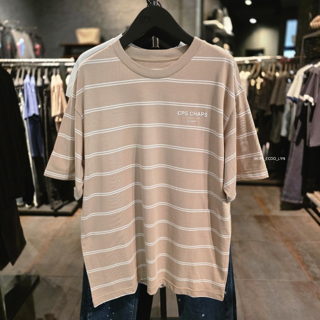 🛍 เสื้อยืดทรงใหญ่ CPS CHAPS ผู้ชาย คอลใหม่ล่าสุด ของแท้💯% จัดส่งพร้อมถุงShop