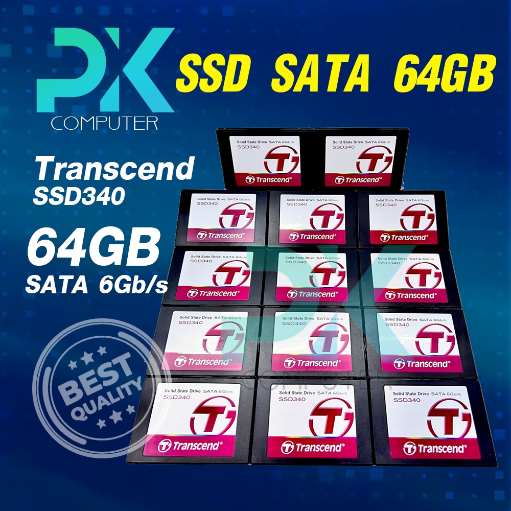 SSD 64Gb Sata Transcend มือสอง Used (มีส่งด่วน)