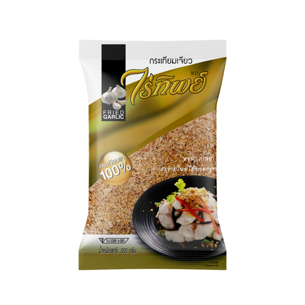 ไร่ทิพย์กระเทียมเจียว 500 กรัม