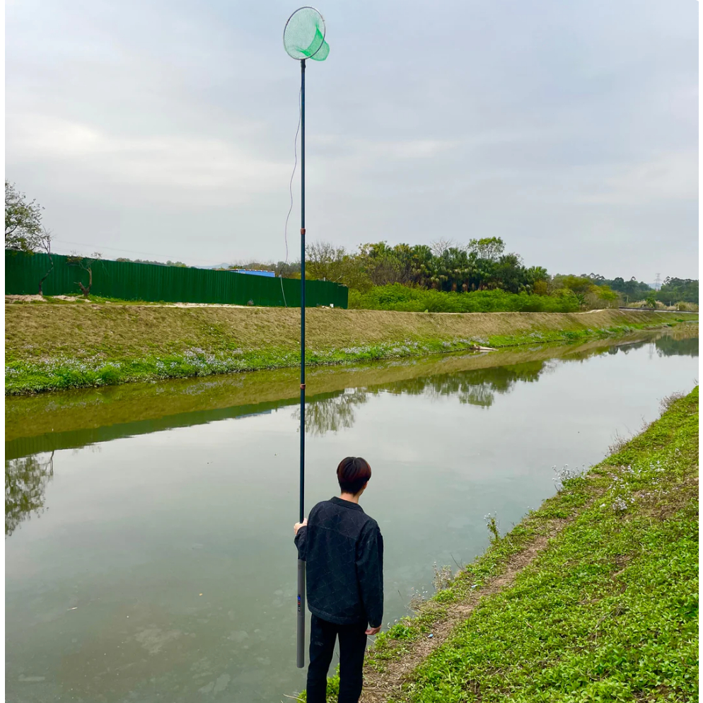 กำลังไฟ 3500 วัตต์ คันเบ็ดพลังงานใหม่ คันเบ็ดตกปลา+อวนช้อนปลา 4.3M แรงดันไฟฟ้า 350 โวลต์ ทำให้ปลาเวียนหัวใน 1 วินาที - รูปที่ 4