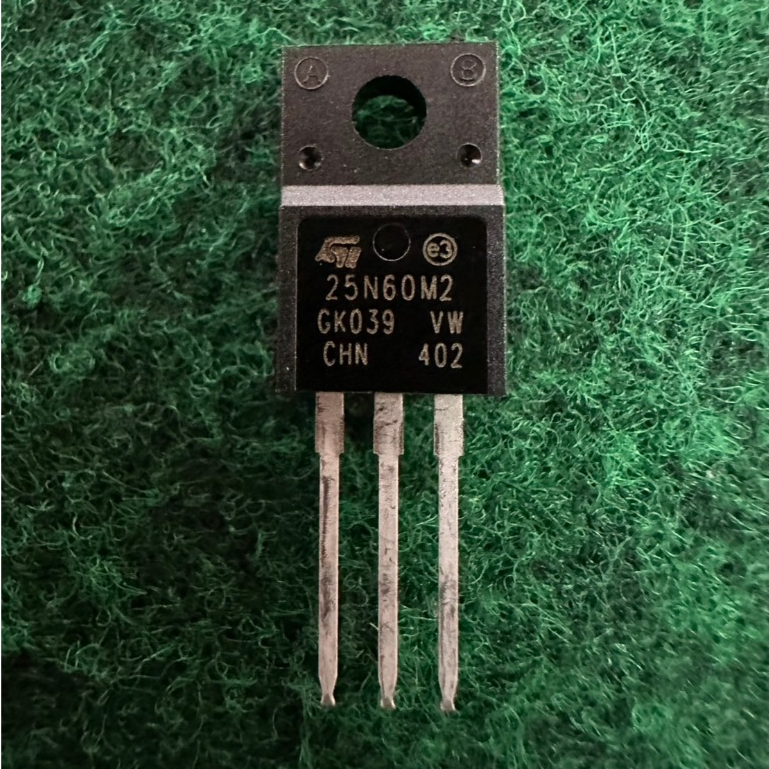 MOSFET STF25N60M2-EP 25N60M2 25N60 , K5A60W , SMN0665  , K5A90E , จำนวน  1  ตัว