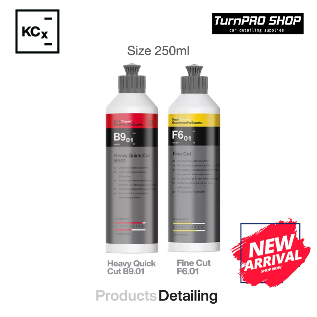 [ใหม่] Koch Chemie - Polishing 250ml - น้ำยาขัดพื้นผิวสีของรถ (คละแบบ)