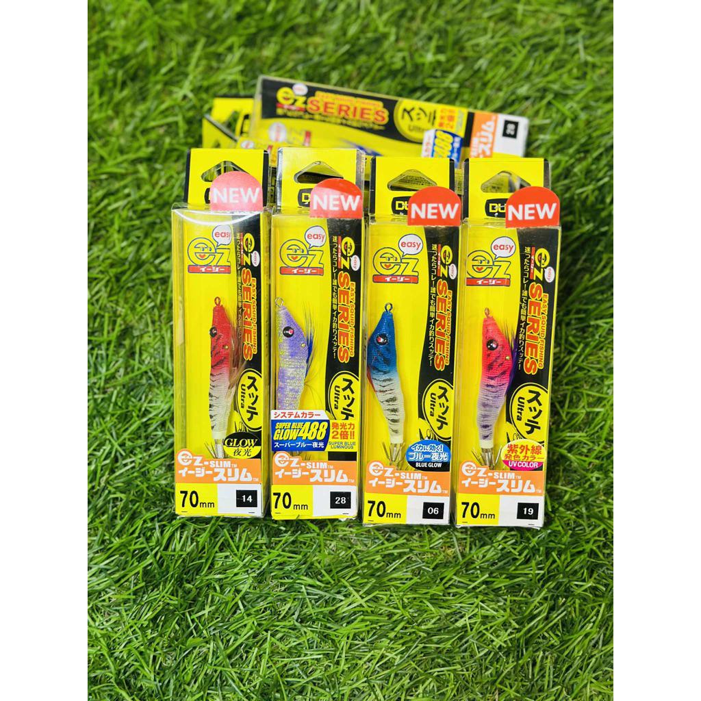 โยตกหมึกศอก Duel EZ Slim Squid  70mm