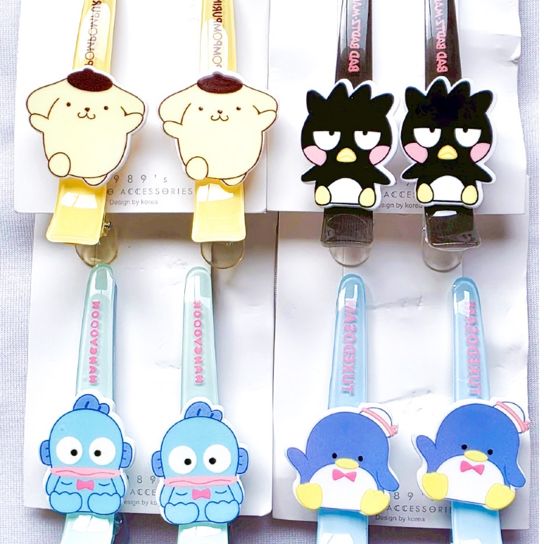 [ตระกร้า2][ แผง 2 ชิ้น ]กิ๊ฟ กิ๊บ งานฮิต ลายน่ารักฮิตมาก แฟชั่น อะคริลิค  หินอ่อน พร้อมส่ง - รูปที่ 3