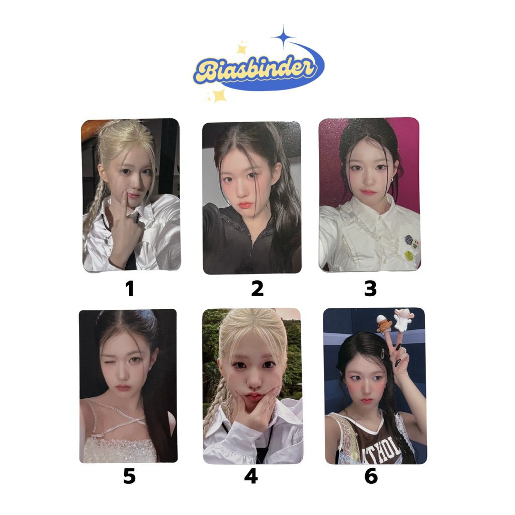 พร้อมจัดส่ง การ์ด izna jiyoon lucky draw fansign การ์ดแท้ official