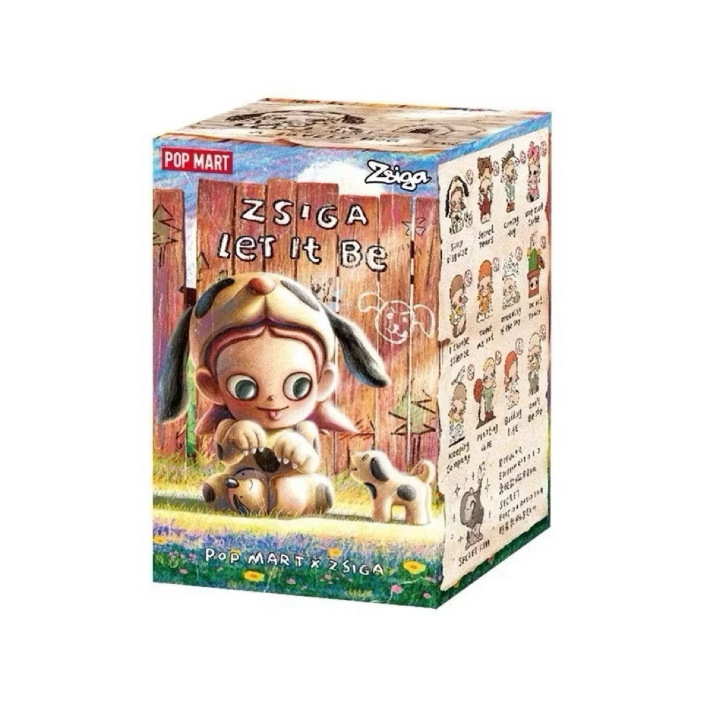(ใช้โค้ดส่วนลด 20% เหลือ 224 รส.) กล่องสุ่ม ZSIGA Let it Be P0P Mart ของแท้ 💯% (ลุ้น Secret)