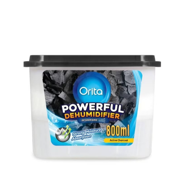Orita กล่องดูดความชื้น โอริต้า แอคทีฟ ชาร์โคล พาวเวอร์ฟูล ดิฮูมิดิฟายเออร์ 800มล.