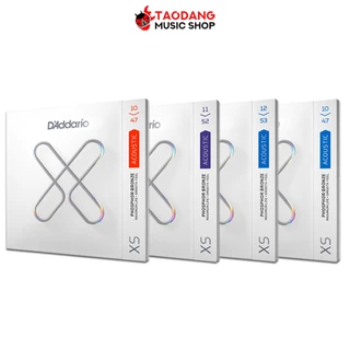 D'Addario XSAPB สายกีต้าร์โปร่งเคลือบกันสนิม D'Addario XSAPB Phosphor Bronze Acoustic Guitar เต่าแดง