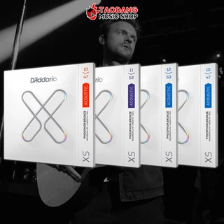 D'Addario XSAPB สายกีต้าร์โปร่งเคลือบกันสนิม D'Addario XSAPB Phosphor Bronze Acoustic Guitar เต่าแดง