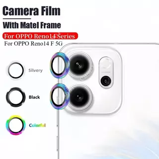 ฟิล์มเลนส์กล้อง ป้องกันเลนส์กล้อง 9Dสําหรับ Oppo Reno14 Pro 14F Reno13 Pro 13F Reno12 Pro/Reno14F Reno13F