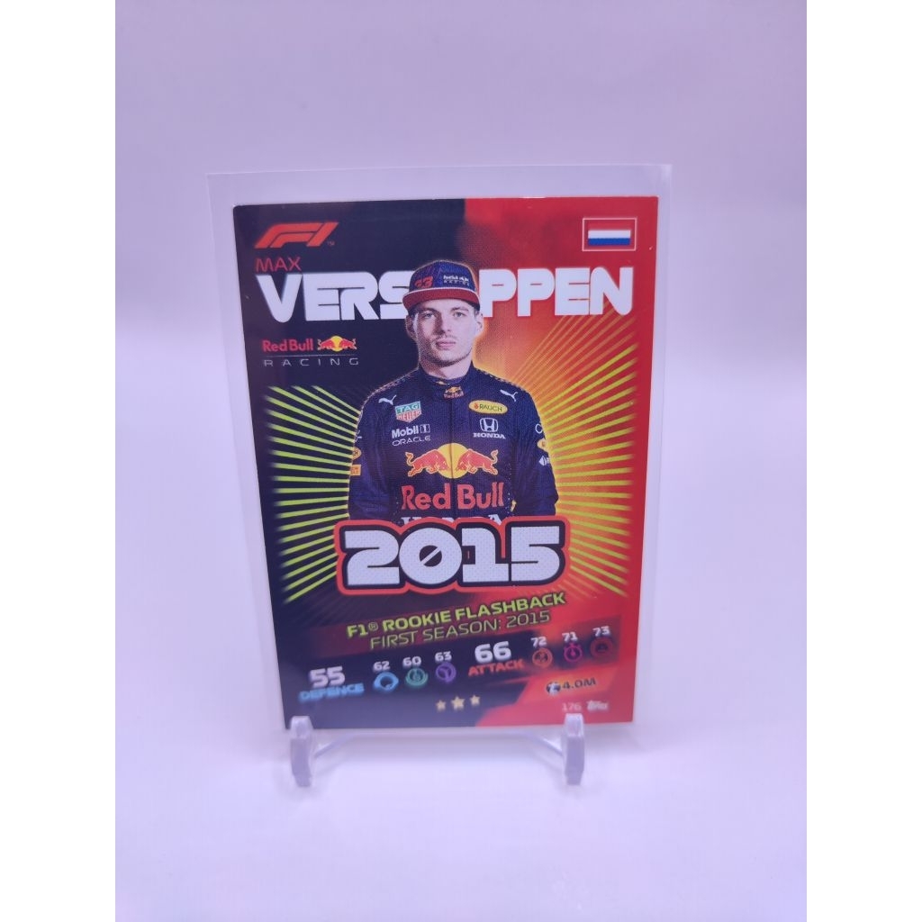 การ์ด f1 topps turbo attax 2021 max verstappen