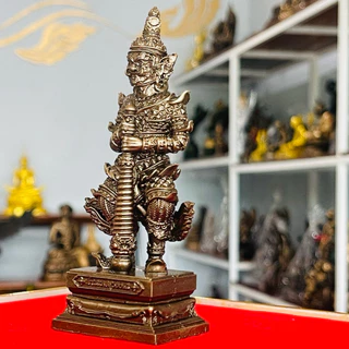 ท้าวเวสสุวรรณ แร่เหล็กน้ำพี้ ขนาดเล็ก ฐานกว้าง2นิ้วสูง4.5นิ้ว เเถมฟรีคาถาบูชา พระผงแร่เหล็กน้ำพี้ เเละทูป