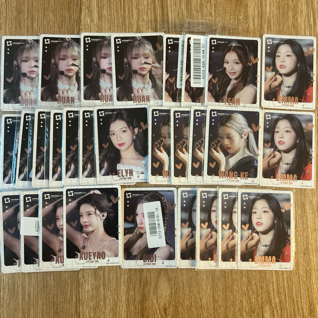 การ์ด SSR V.3 CHUANG ASIA 2024 GEN1ES พร้อมส่ง