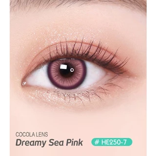 【Buy 5 Get 1 Free】จัดส่งภายใน 24 ชม. (pink / brown / blue / purple) ความชุ่มชื้นสูง (2 เลนส์) DIA14.2mm HE250-7