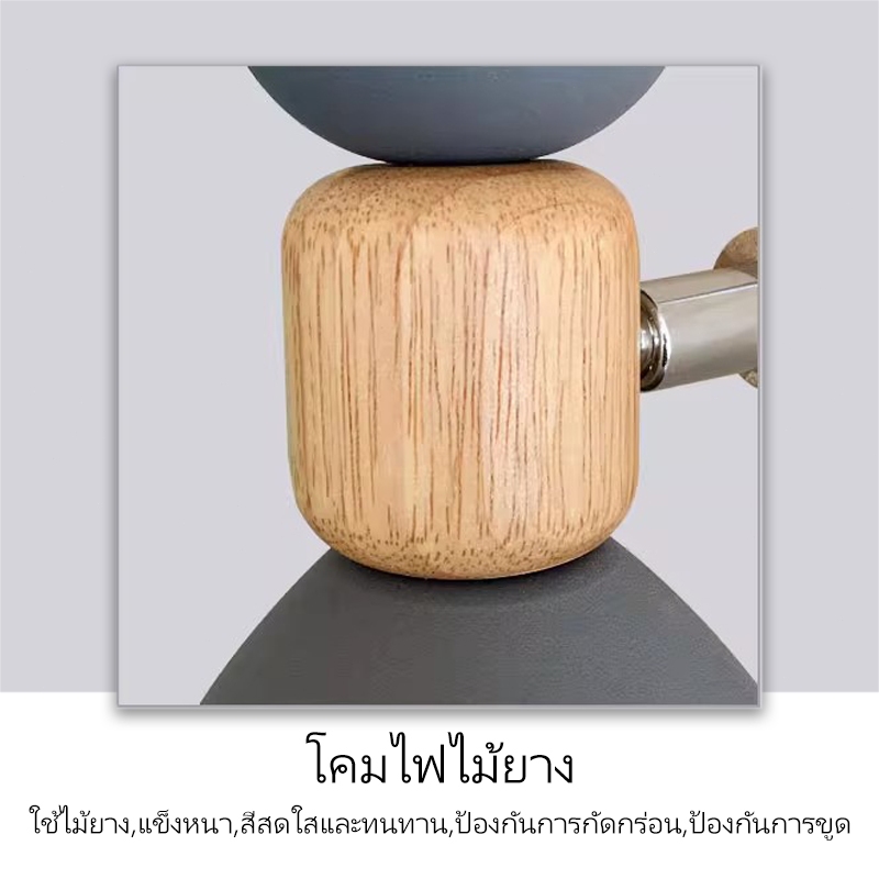 โคมไฟผนัง นอร์ดิก มินิมอล ครีเอทีฟ แสง ห้องนั่งเล่น รูปที่ 4