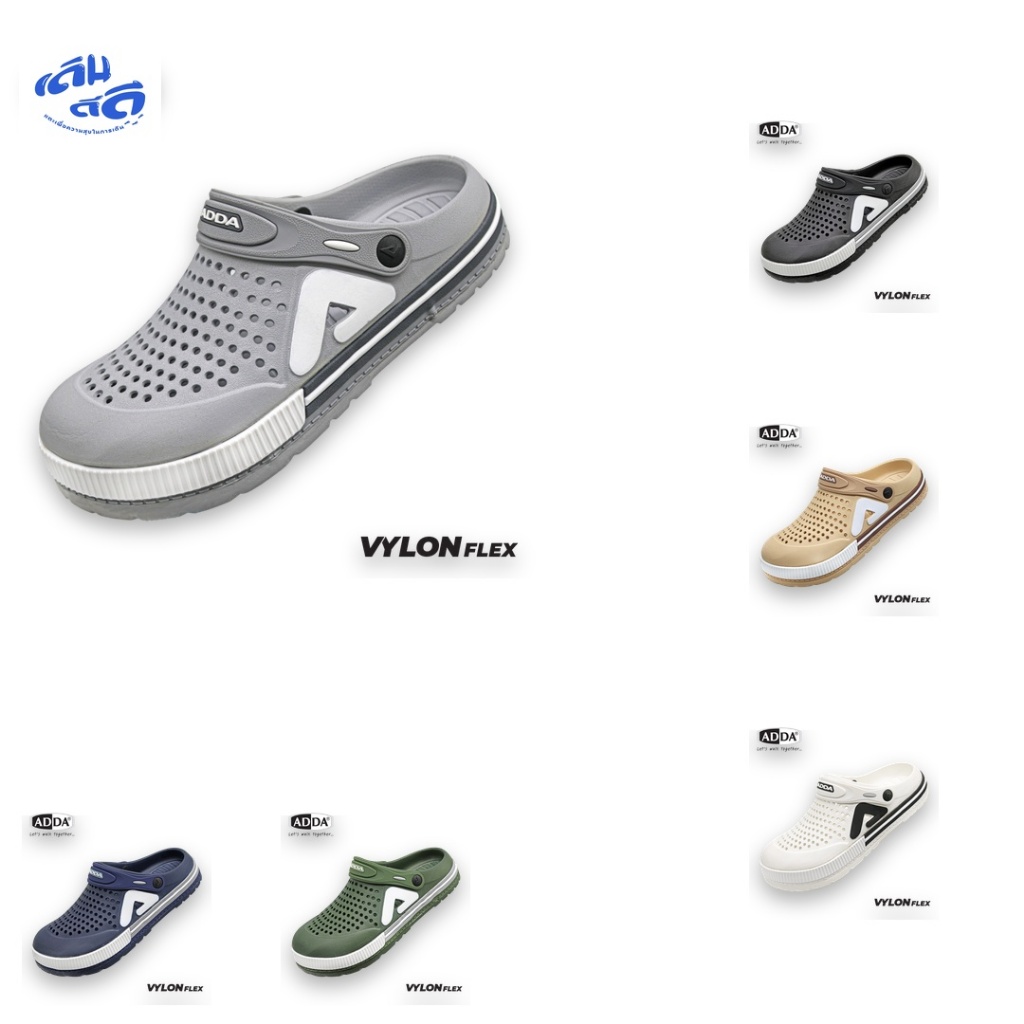 รองเท้าแตะ ADDA รุ่น 59P01-M1 หัวโต ระบายอากาศดี ใส่สบาย ทนทาน