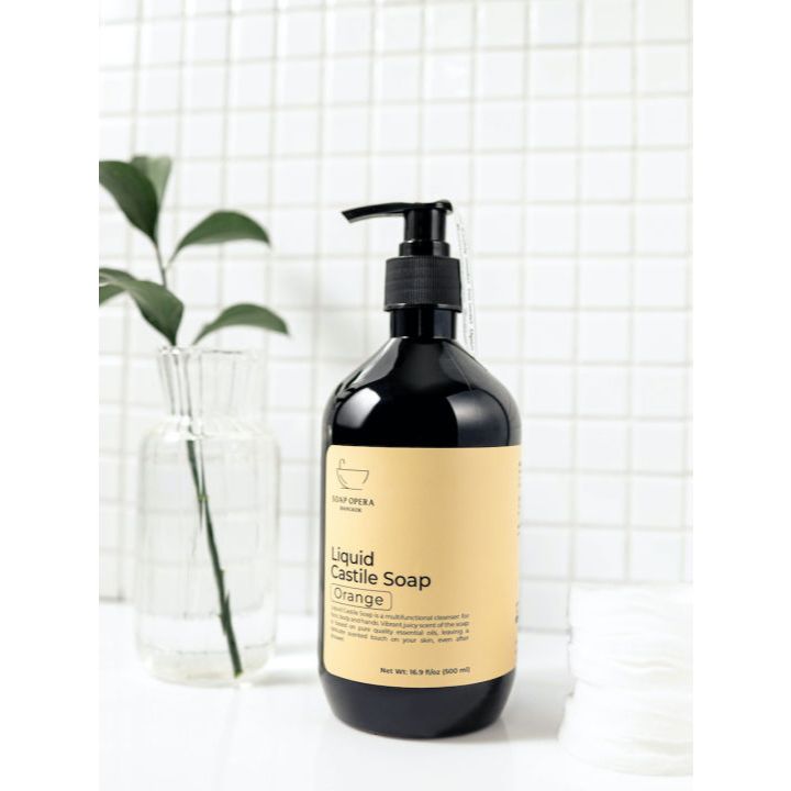 Soap Opera – Citrus Self Care Bundle 3: Moisturizing Body Oil + Liquid Castile Soap 500ml Body Wash ราคา ถูกที่สุด ดีลบีเคเค แกลเลอรีภาพที่ 8