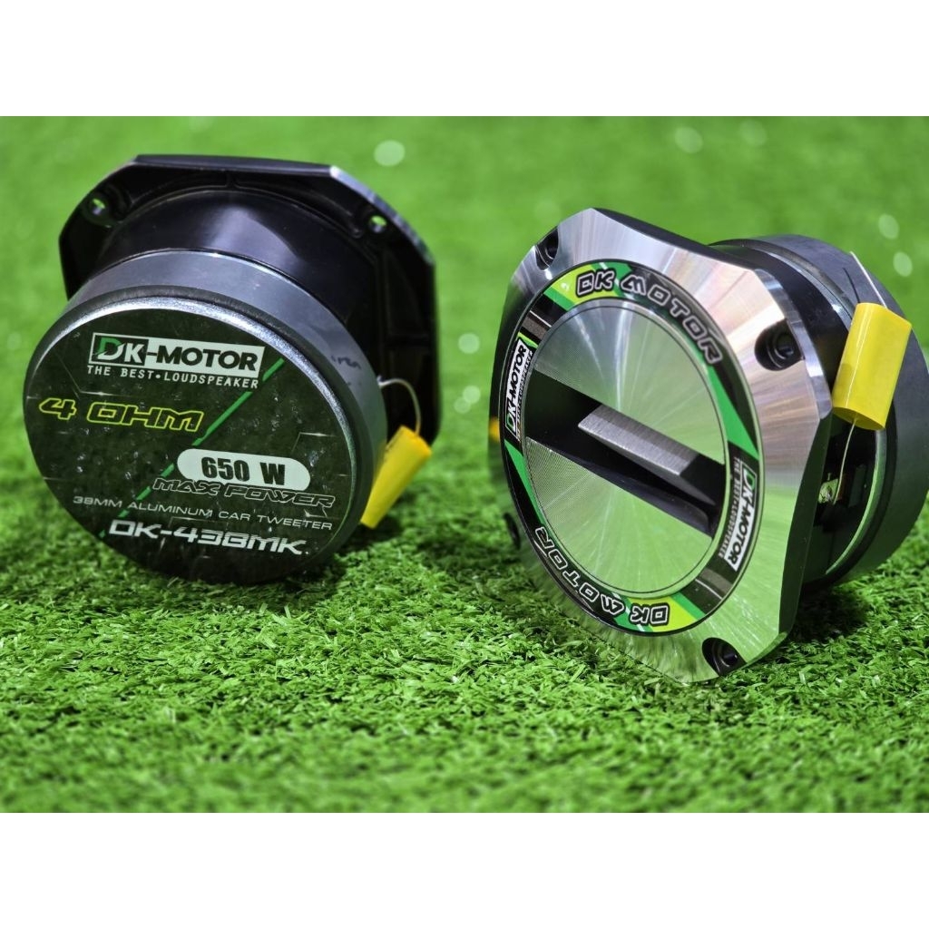 ลำโพง DK-438MK(แตร) แถมฟรีซีเทพ DK-MOTOR เสียงแหลม ทวิตเตอร์ 4“-4.5” เสียงดีมาก รุ่นใหญ่ ลำโพง แหลม