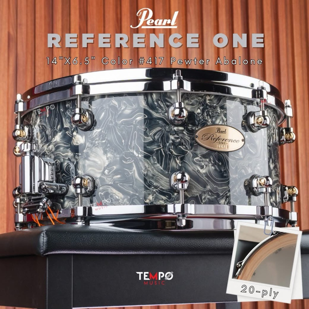 Pearl สแนร์ Reference One 20 Ply รุ่นใหม่ล่าสุด 2025