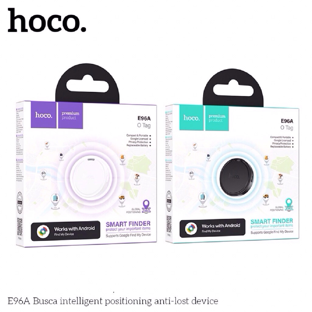 Hoco E96A GPS ติดตามสิ่งของ สำหรับ Android ขนาดเล็กพกพาง่าย