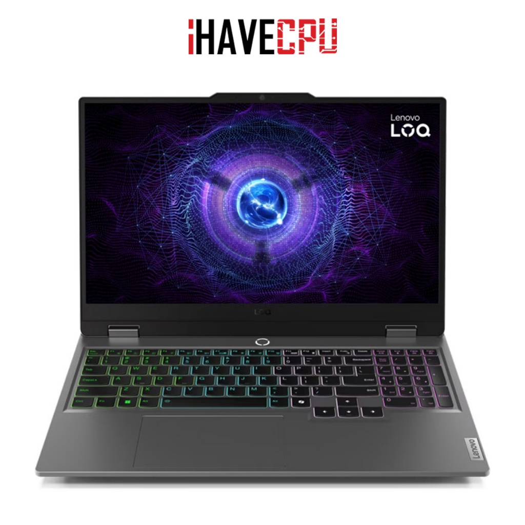 iHAVECPU NOTEBOOK (โน้ตบุ๊ค) LENOVO LOQ 15IRX9 83DV01A1TA (LUNA GREY)