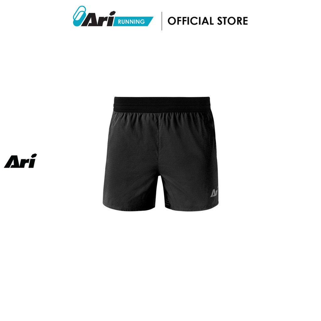 ARI MEN AEROSPEED V3 RUNNING SHORTS 3 INCHES - BLACK (AAP2876-01)  กางเกงวิ่งผู้ชาย 3 นิ้ว อาริ AEROSPEEDV3 สีดำ