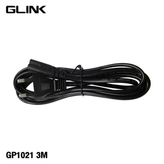 GLINK (มอก.TIS) #สายACPower 2PIN 10A250V แบบ2ขา (IEC60320C7) สายACPrinter รุ่นGP-1021 GP1021 GP-1021-1.8M GP-1021-3M 2รู