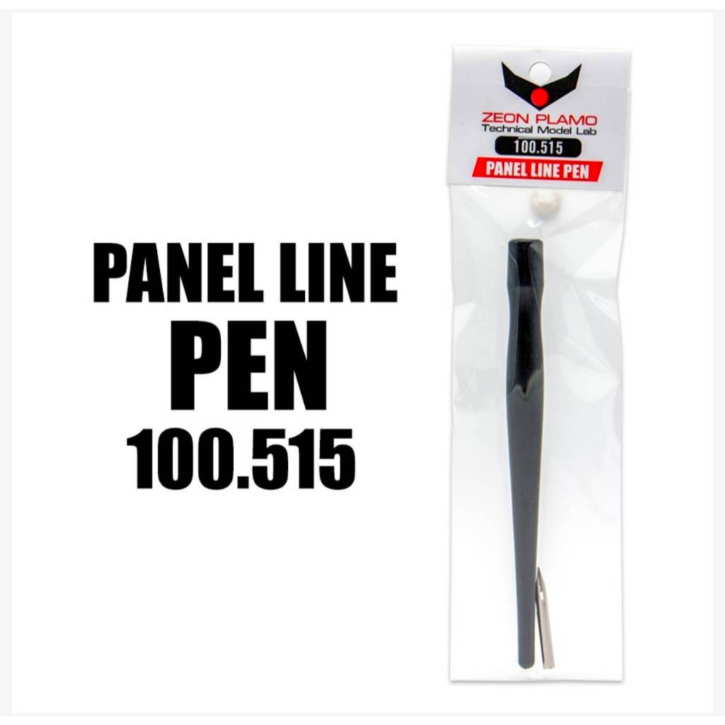 [ZEON PLAMO] 100.515 Panel Line Pen Zeon Plamo ปากกาคอแร้งสำหรับหยอด ตัดเส้น [SKULL COLOR] 100515